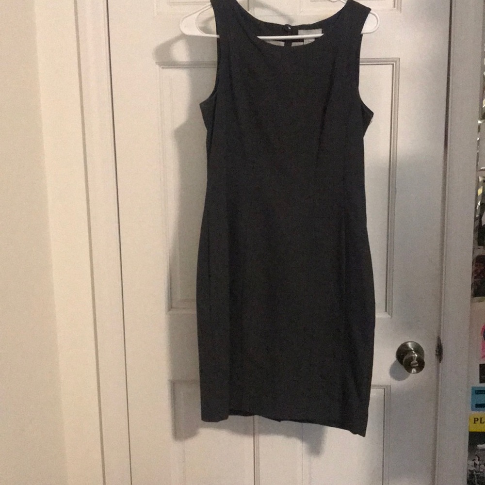 Gray Business Dress